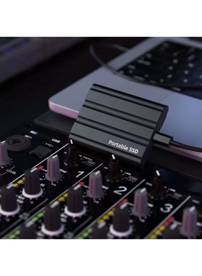 M.A&F's Portable External Hard Drive 4TB, Mini SSD Hard Drives,Solid State External Drives,Computer Backup Drive,USB 3.1 to Type-C Support Data Storage Transfer for Windows XP PC Laptop and Mac - Image 2